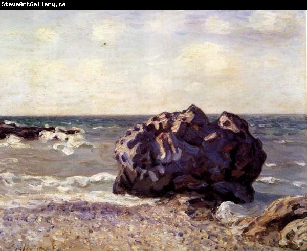 Alfred Sisley Langland Bay,Storr s Rock-Morning